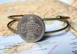 Cyprus muntarmband manchet, 6 keuzes