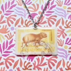 Uruguay postzegelketting, sleutelhanger, Capybara