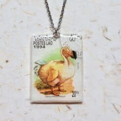 Dodo postzegelketting, sleutelhanger, 6 keuzes
