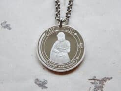 Star Wars verzilverde muntketting | sleutelhanger The Mandalorian | 13 keuzes