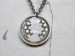 Disney | Prinses verzilverde muntketting | sleutelhanger | 3 keuzes